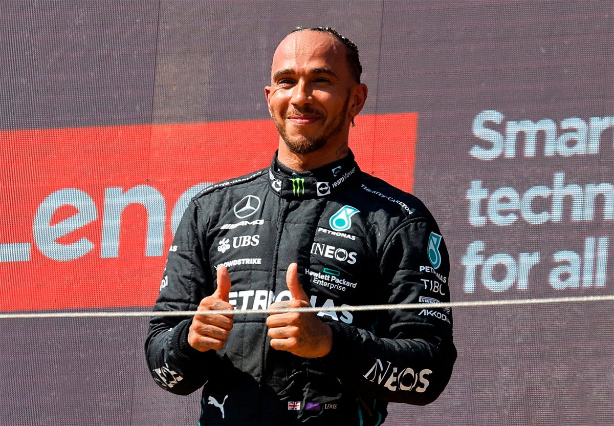 Surprise Lewis Hamilton Supporter in Mercedes Garage Leaves F1 World Chanting 'Alright, Alright, Alright!'