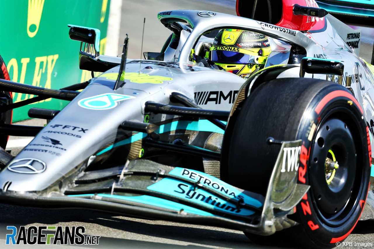 Lewis Hamilton, Mercedes, Paul Ricard, 2022