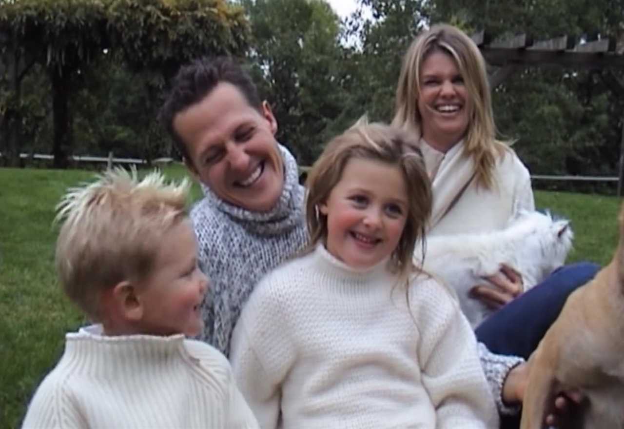 A Netflix documentary called Schumacher showed family footage of the driver and reflected on the highlights of his career