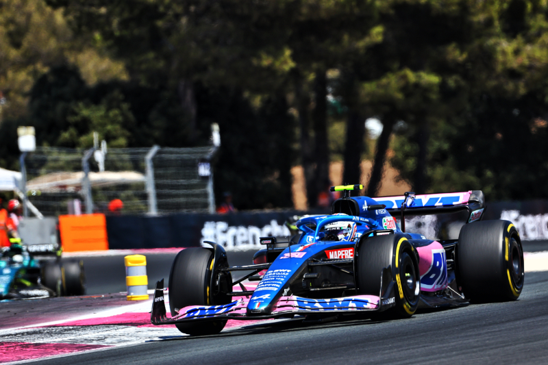 "The goal today was to score points with both cars, and we've done just that!"  - Esteban Ocon