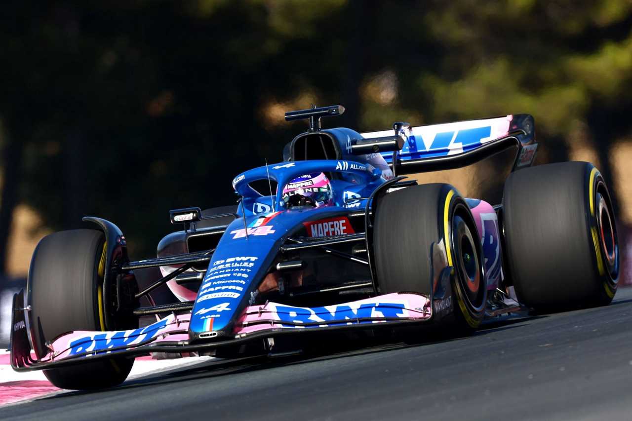 Fernando Alonso (14) Alpine A522, 2022 F1 French GP