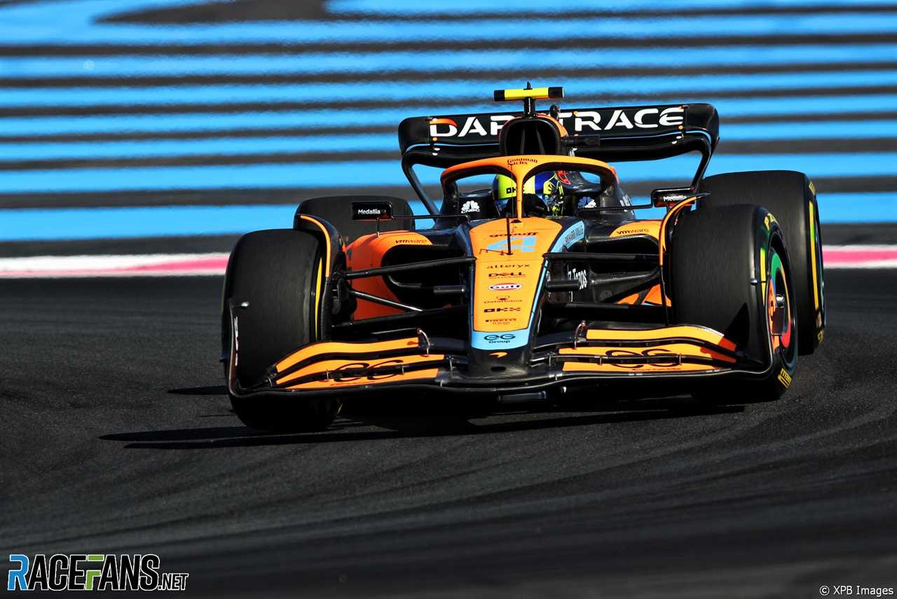 Lando Norris, McLaren, Paul Ricard, 2022