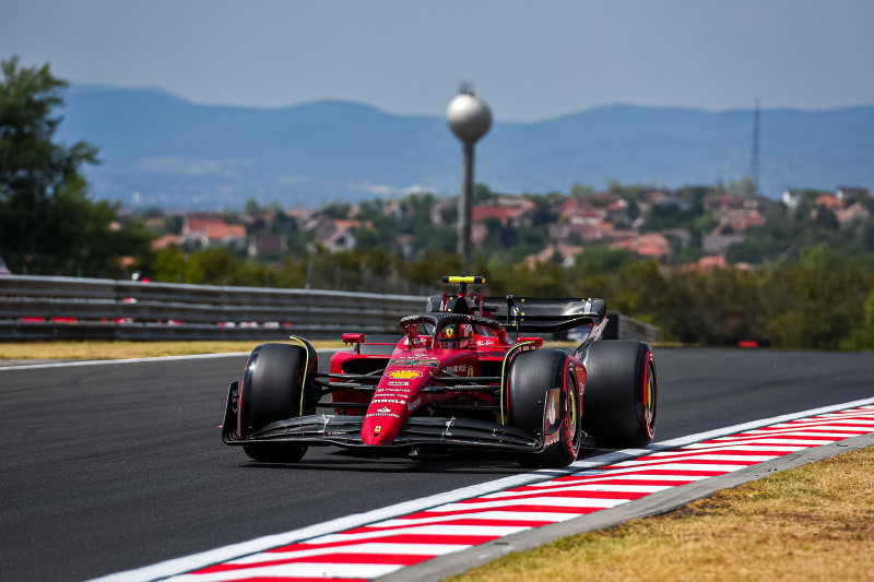 Sainz leads Verstappen and Leclerc in first practice at the Hungarian Grand Prix