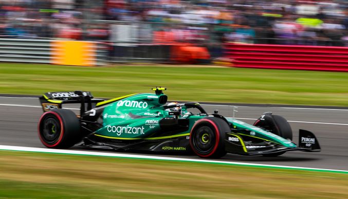Aston Martin Aramco Cognizant F1 British GP qualifying – not the pace today