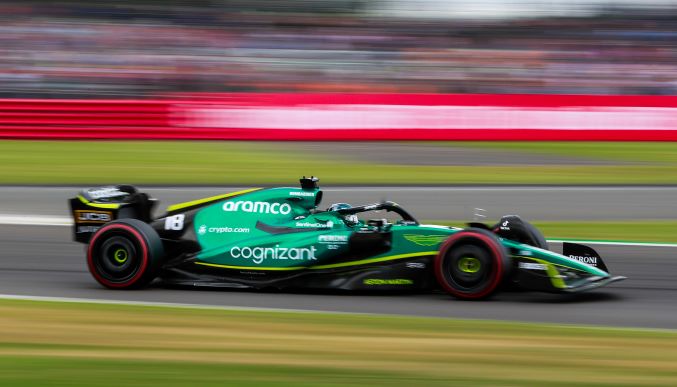 Aston Martin Aramco Cognizant F1 British GP qualifying – not the pace today