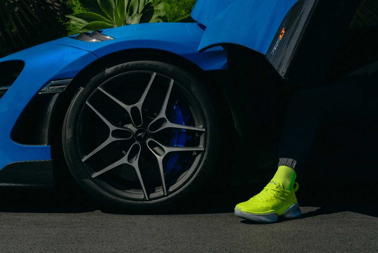 McLaren & Athletic Propulsion Labs Launch Supercar-Inspired 'HySpeed' Sneakers