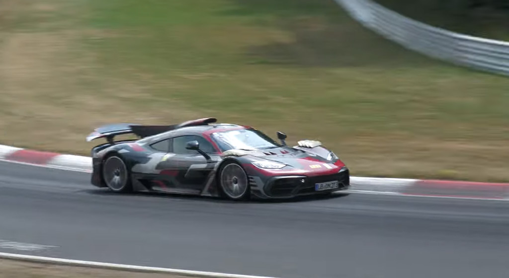 Mercedes-Benz AMG One hits the 'Ring in possible record attempt preparation