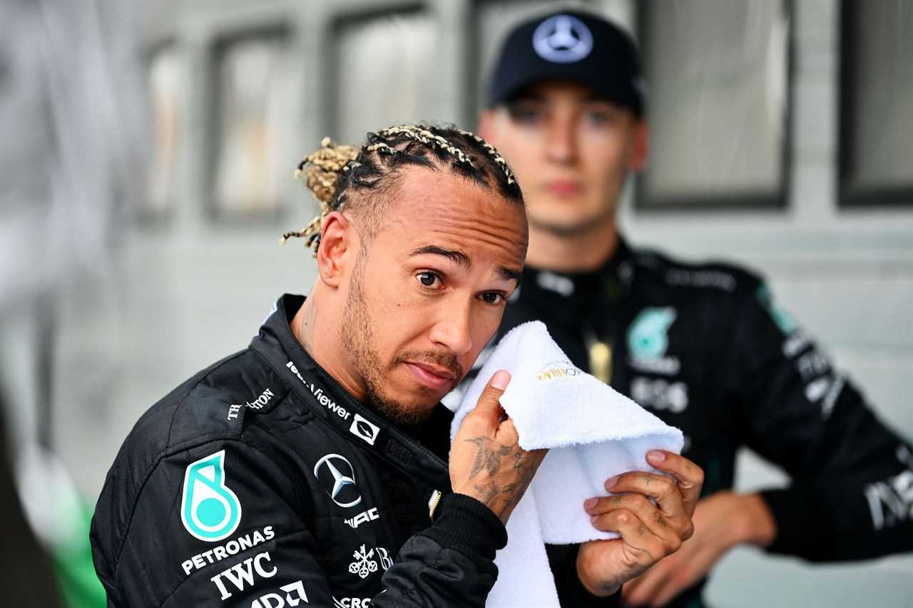 Lewis Hamilton during the F1 Grand Prix of Hungary at Hungaroring on July 31, 2022 in Budapest, Hungary. (Photo by Dan Mullan/Getty Images)