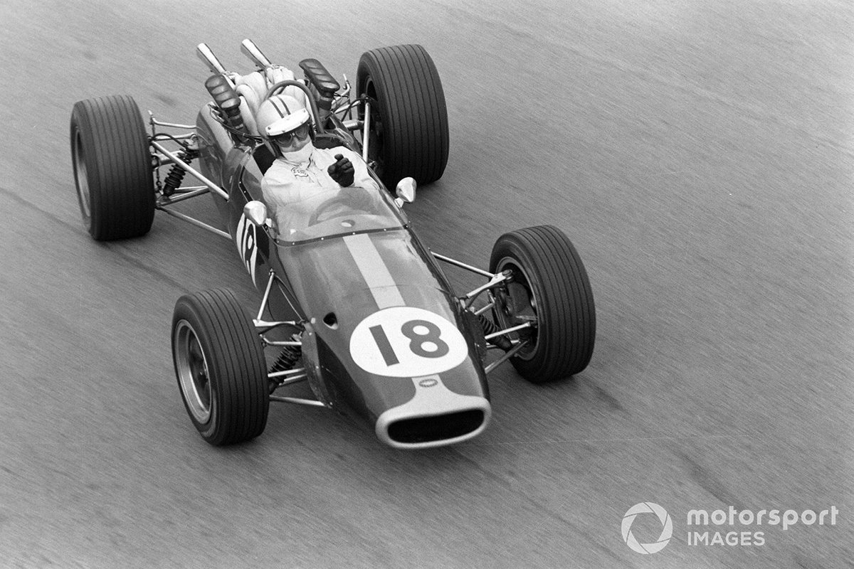 Hulme won the 1967 world championship for Brabham, beating his boss to pick up the pieces as Lotus paid the price for unreliability