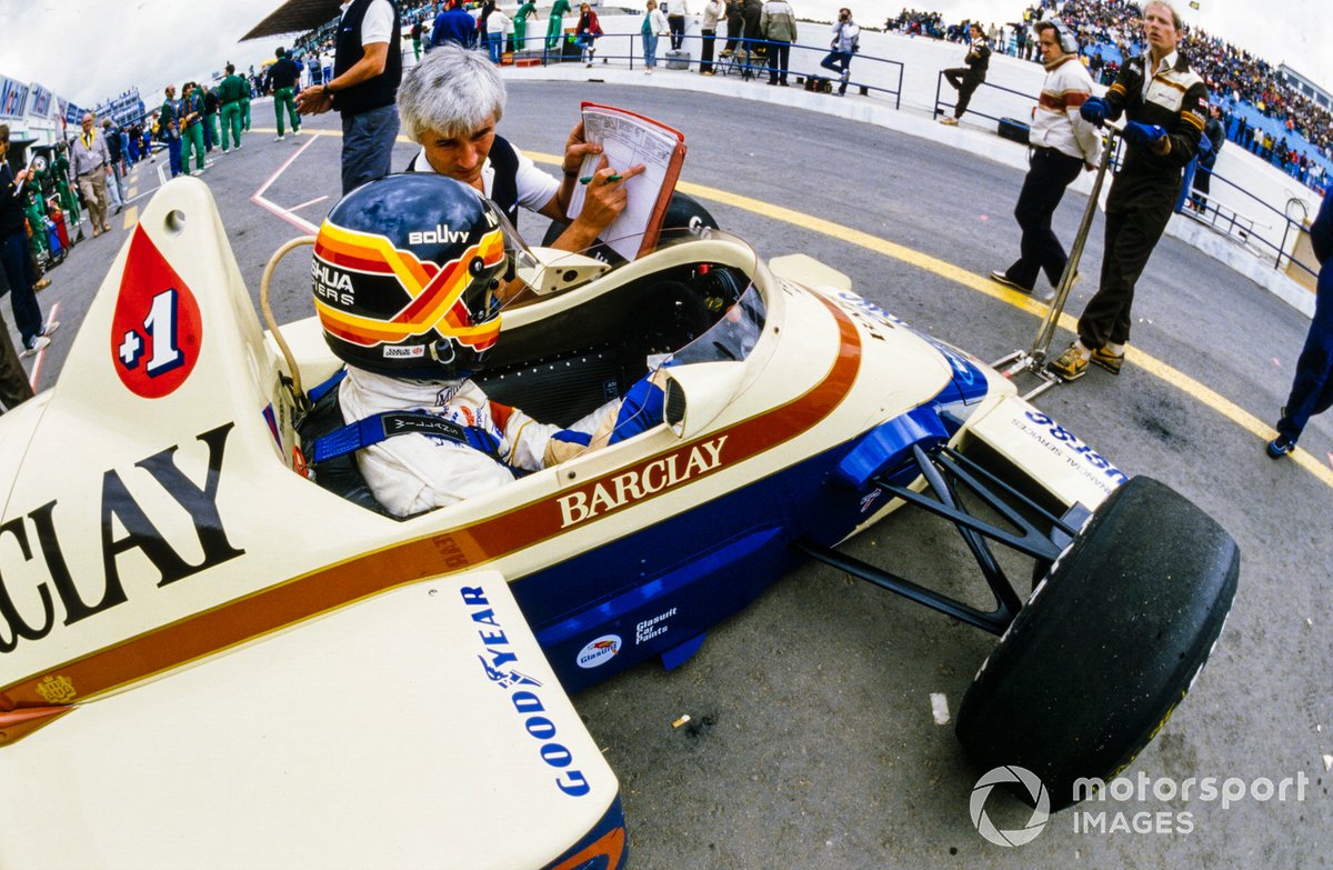 Boutsen scored his first F1 podium with Arrows at Imola in 1985 and used it as a launching pad for a move to Benetton