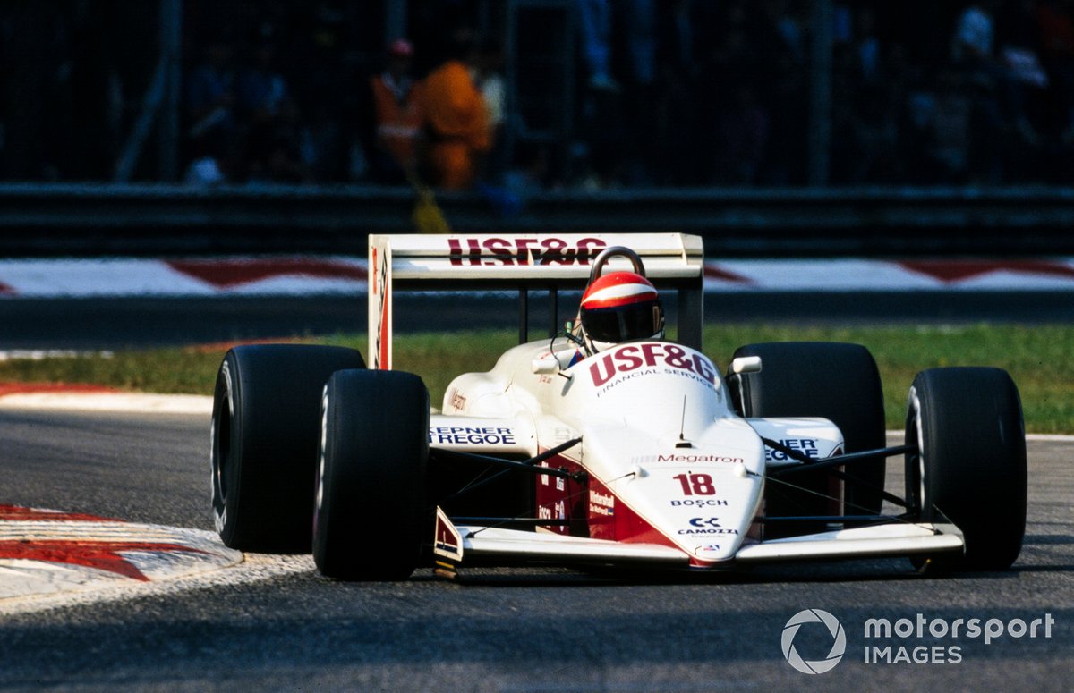 Cheever formed one half of arguably Arrows' strongest line-up alongside Derek Warwick and scored two podiums - beating the Briton to third at Monza in 1987