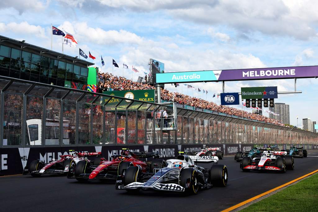 Motor Racing Formula One World Championship Australian Grand Prix Race Day Melbourne, Australia