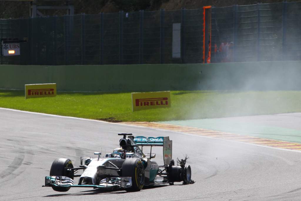 Motor Racing Formula One World Championship Belgian Grand Prix Race Day Spa Francorchamps, Belgium