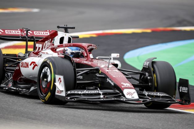 Alfa Romeo F1 Team ORLEN Belgian GP practice, solid start