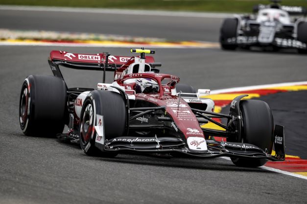 Alfa Romeo F1 Team ORLEN Belgian GP practice, solid start