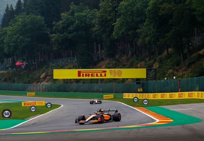 McLaren Racing F1 Belgian GP practice - Reasonable first day back