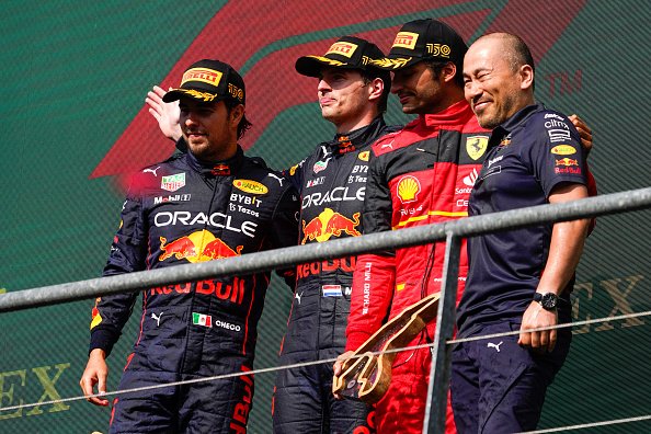 Belgian GP Podium