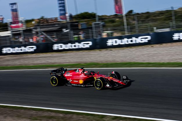 Scuderia Ferrari F1 Dutch GP practice – Leclerc and Sainz head the field at Zandvoort