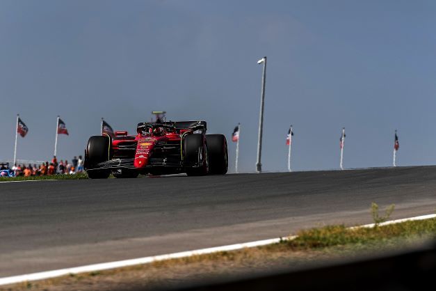 Scuderia Ferrari F1 Dutch GP practice – Leclerc and Sainz head the field at Zandvoort