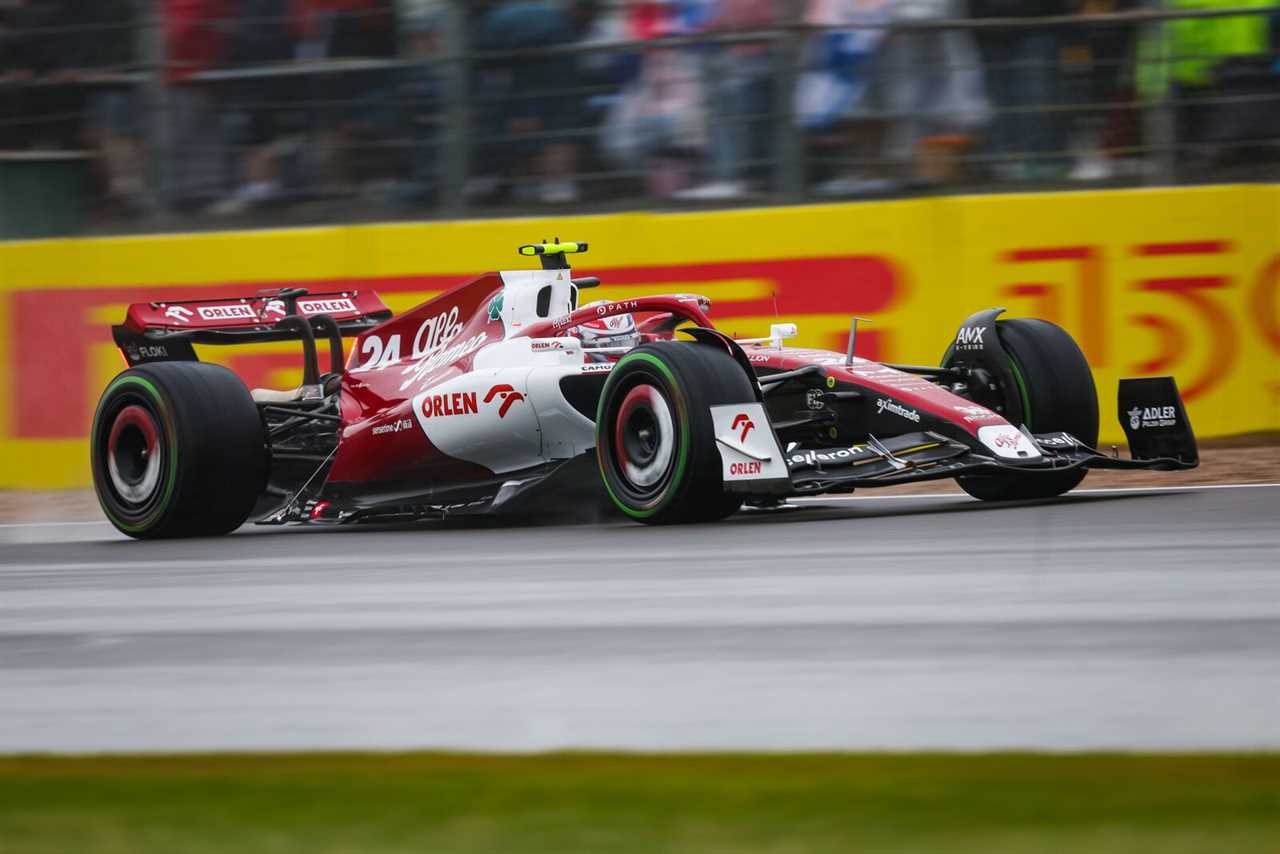 24 ZHOU Guanyu (chi), Alfa Romeo F1 Team ORLEN C42, action during the Formula 1 Lenovo British Grand Prix 2022, 10th round of the 2022 FIA Formula One World Championship, on the Silverstone Circuit, from July 1 to 3, 2022 in Silverstone, United Kingdom - Photo Florent Gooden / DPPI