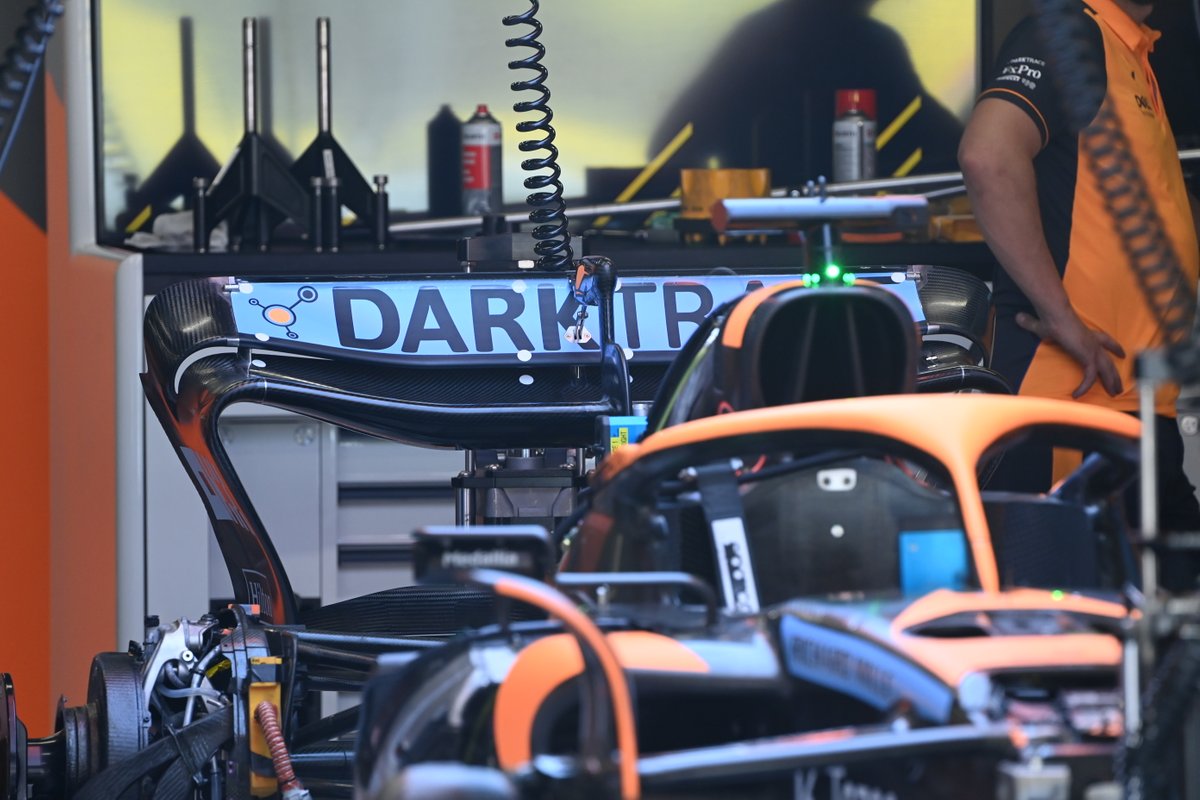 McLaren MCL36 rear detail