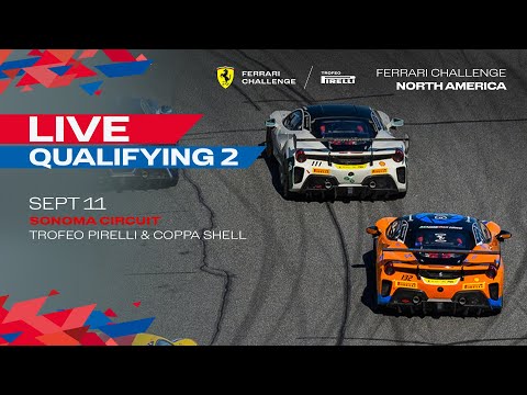 Ferrari Challenge North America - Sonoma Circuit, Qualifying 2