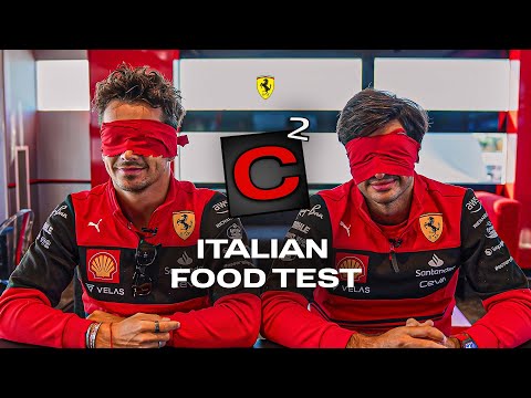 C² Challenge - Italian Food Test with Carlos Sainz and Charles Leclerc