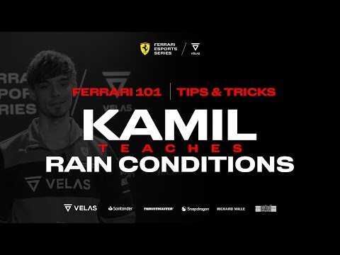 Ferrari 101: Tips&Tricks - Rain conditions with Kamil Pawlowski