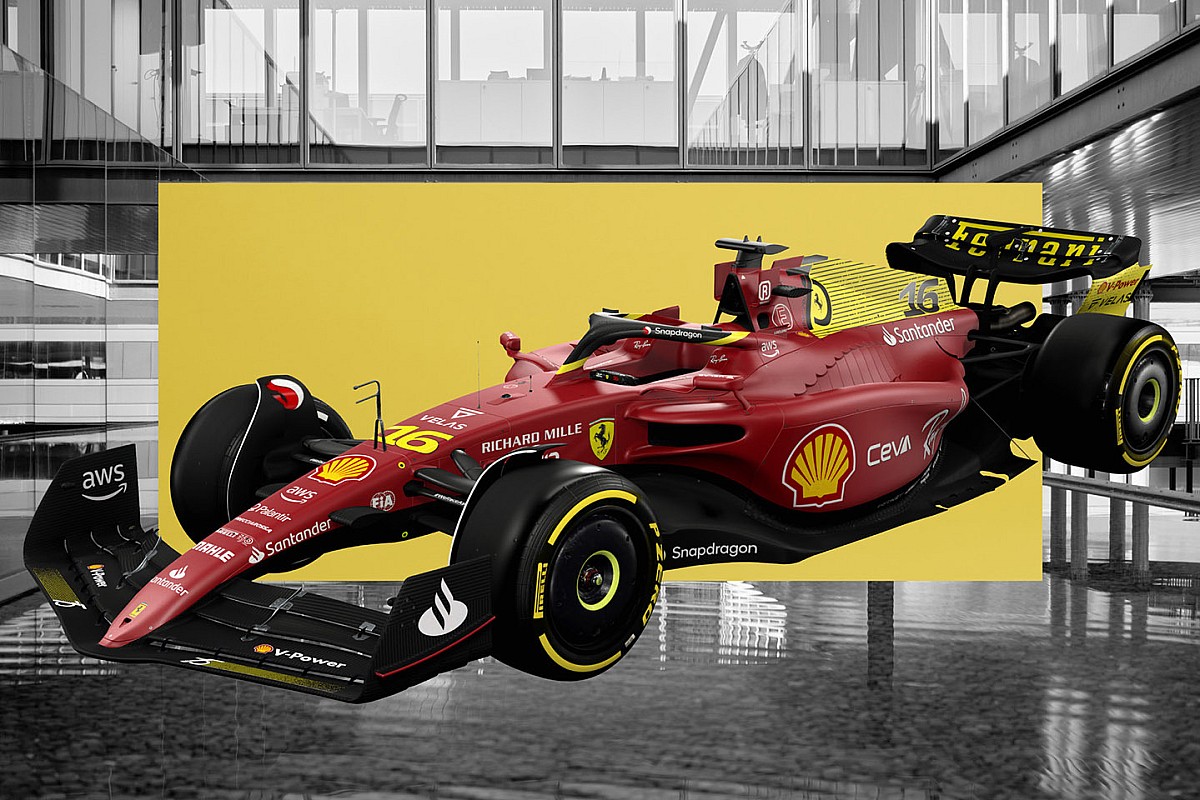 Ferrari adds yellow to celebration F1 livery for Italian GP