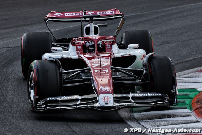 Alfa Romeo F1 is in a situation