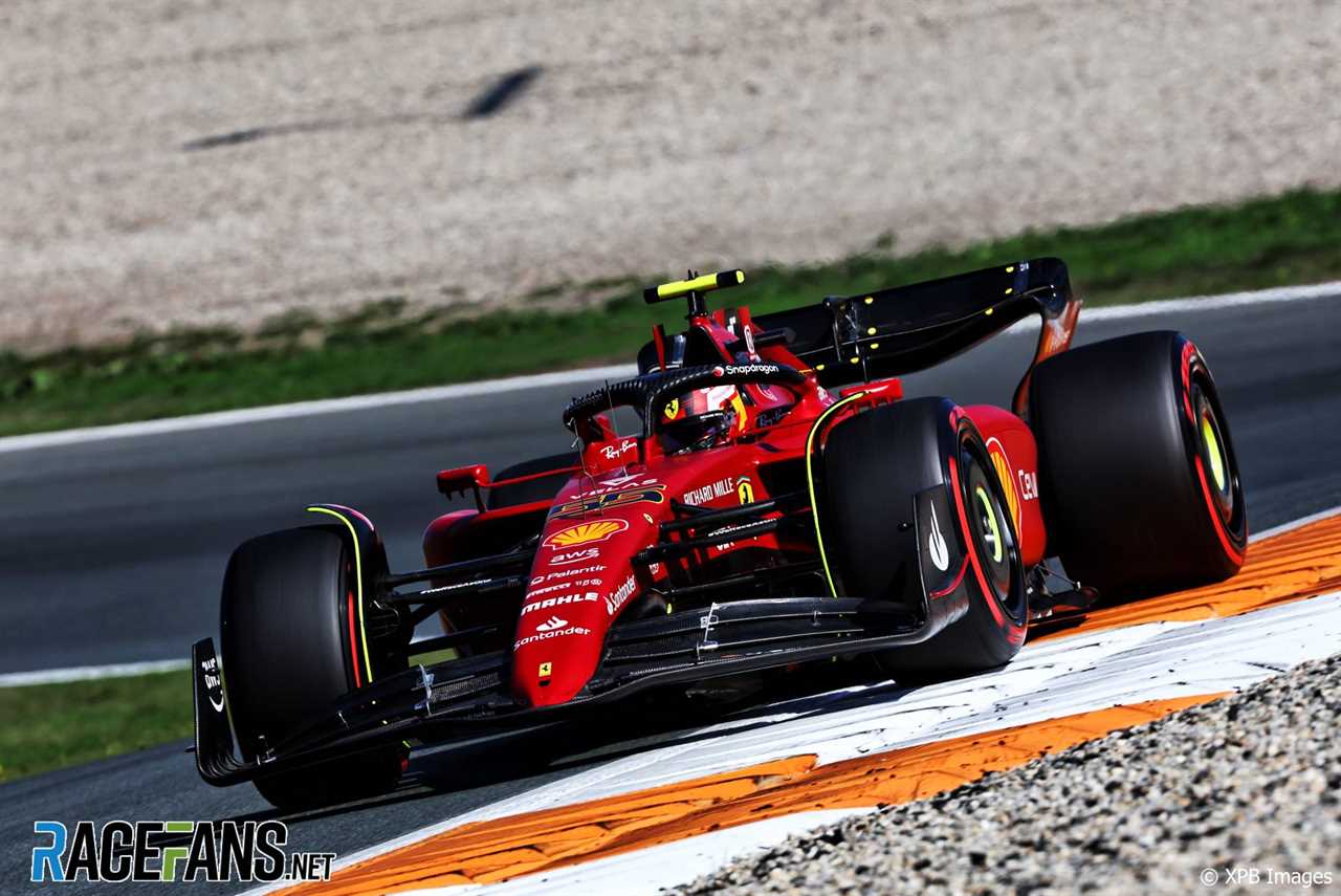 Carlos Sainz Jr, Ferrari, Circuit Zandvoort, 2022