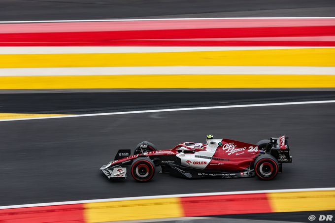 Zhou sees himself at Alfa Romeo F1 in (...)