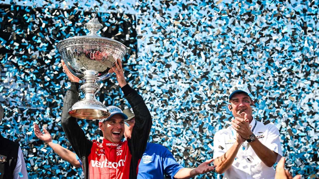 Will Power Wins Second IndyCar Championship at Laguna Seca