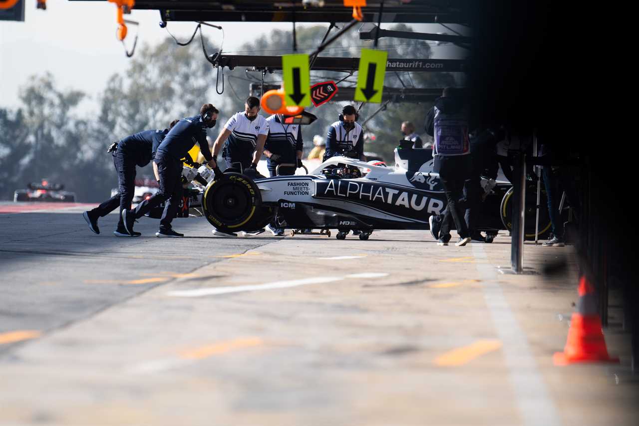 Motor Racing Formula One Testing Test One Day 2 Barcelona, ​​Spain