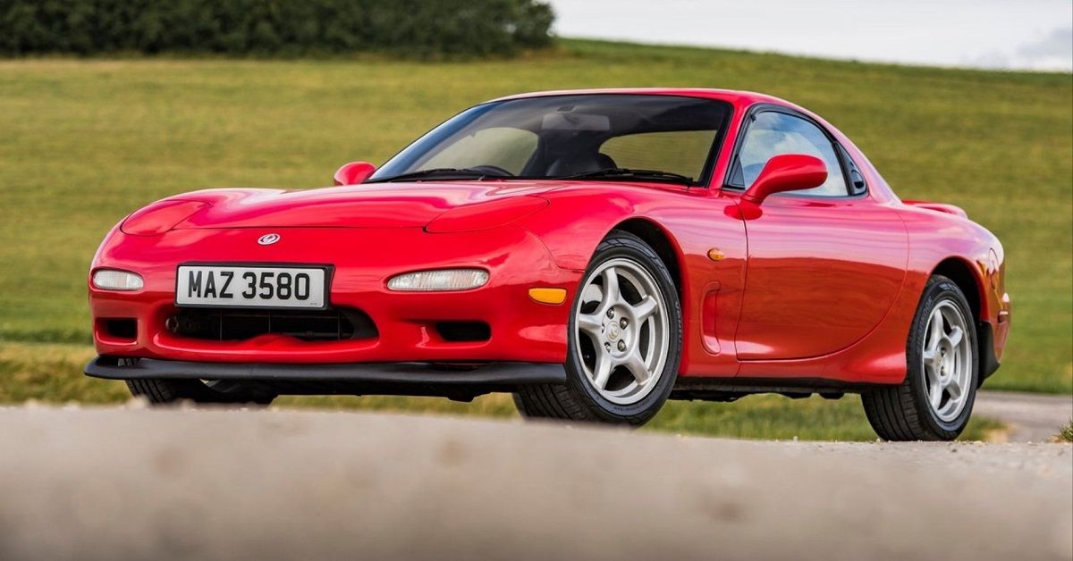 Mazda-RX-7-1992, Red