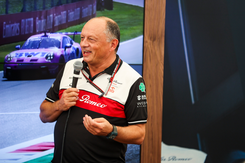 Alfa Romeo's Frédéric Vasseur Describes Italian GP Weekend as "a Positive Weekend"