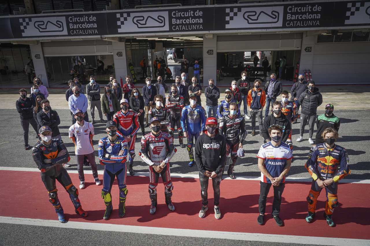 Acquainted MotoGP riders get a kickstart in Barcelona