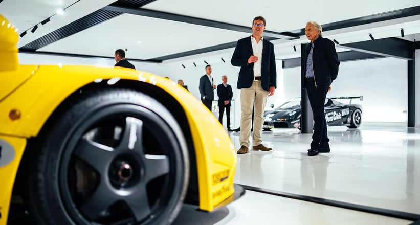 Our birthday party for the McLaren F1 was a night to remember