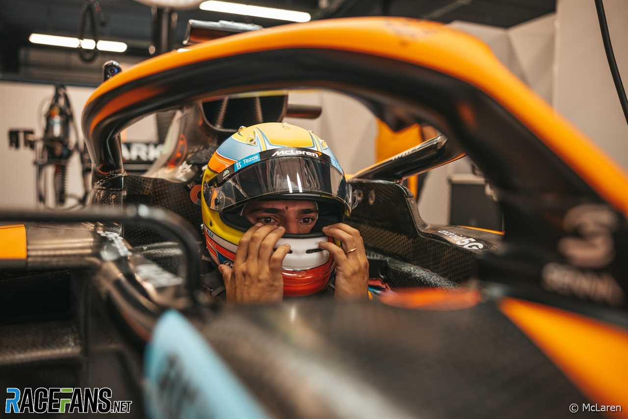 Alex Palou, McLaren, Circuit de Catalunya, 2022