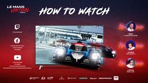 Motorsport Games Le Mans Virtual Series How to Watch