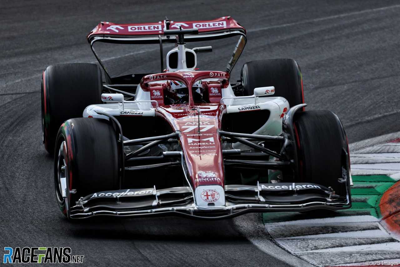 Valtteri Bottas, Alfa Romeo, Monza, 2022