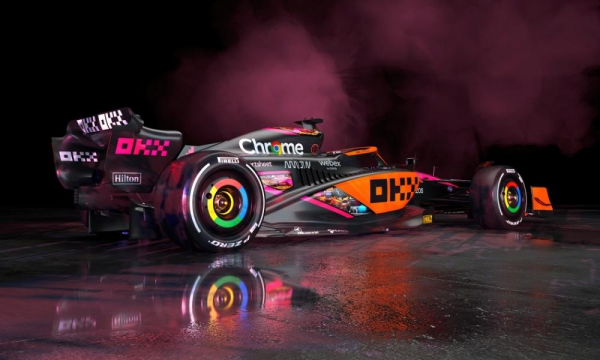 McLaren F1 activates OKX partnership with special livery
