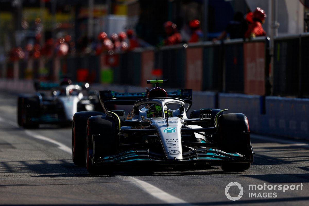 Lewis Hamilton, Mercedes W13