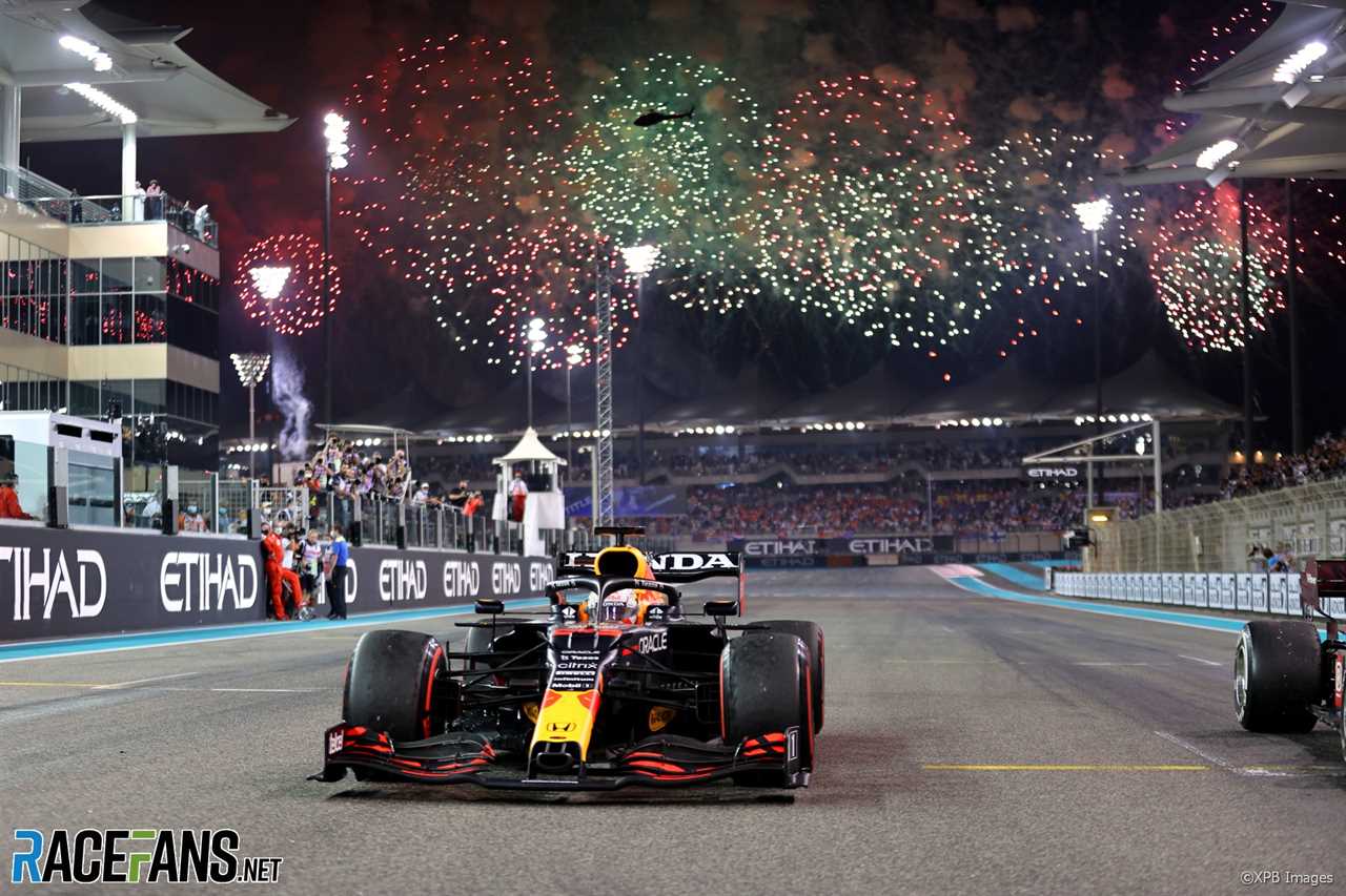 Max Verstappen, Red Bull, Yas Marina, 2021