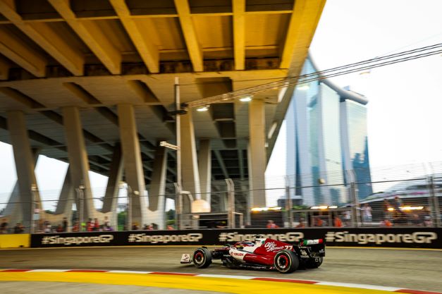 Alfa Romeo F1 Team ORLEN Singapore GP practice - a positive Friday at Marina Bay