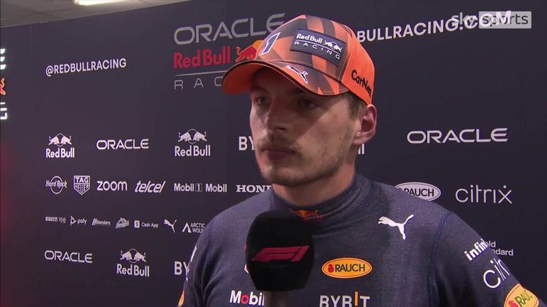 Max Verstappen shares his thoughts on Red Bull's performance during P1 and P2 at the Singapore GP.