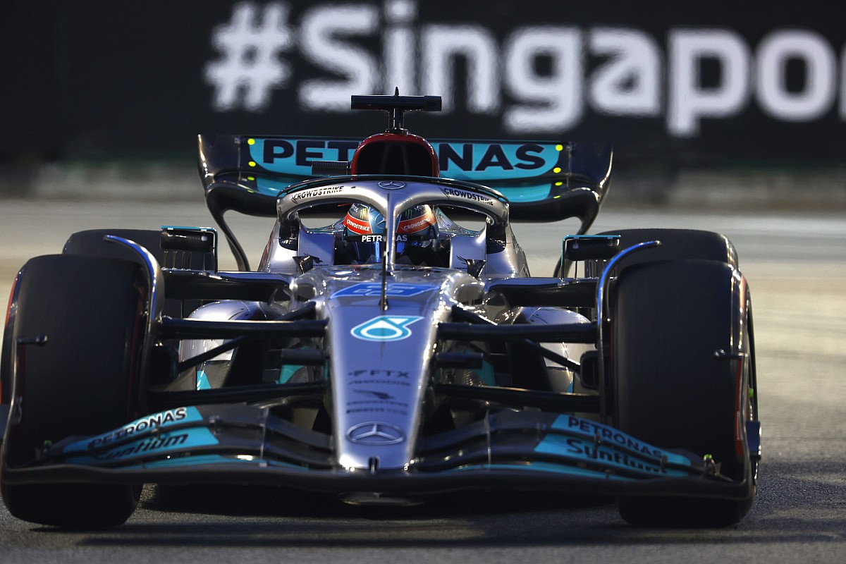 Russell hopes Singapore F1 GP will show "validation" of Mercedes W13 work