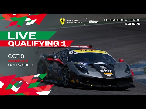 Ferrari Challenge Europe Coppa Shell - Mugello, Qualifying 1