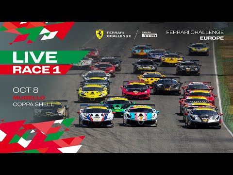 Ferrari Challenge Europe Coppa Shell - Mugello, Race 1