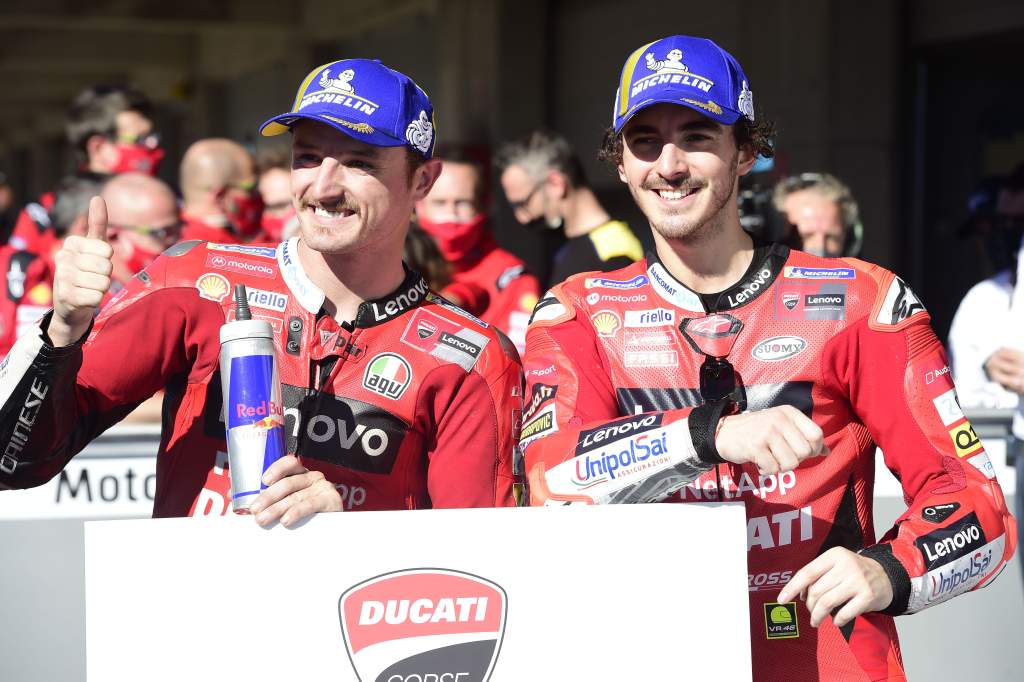 Jack Miller Francesco Bagnaia MotoGP Ducati